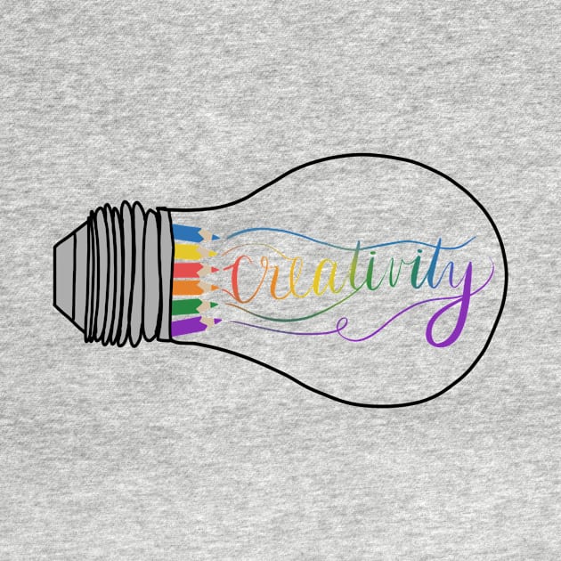 Creativity Lightbulb by Poohdlesdoodles